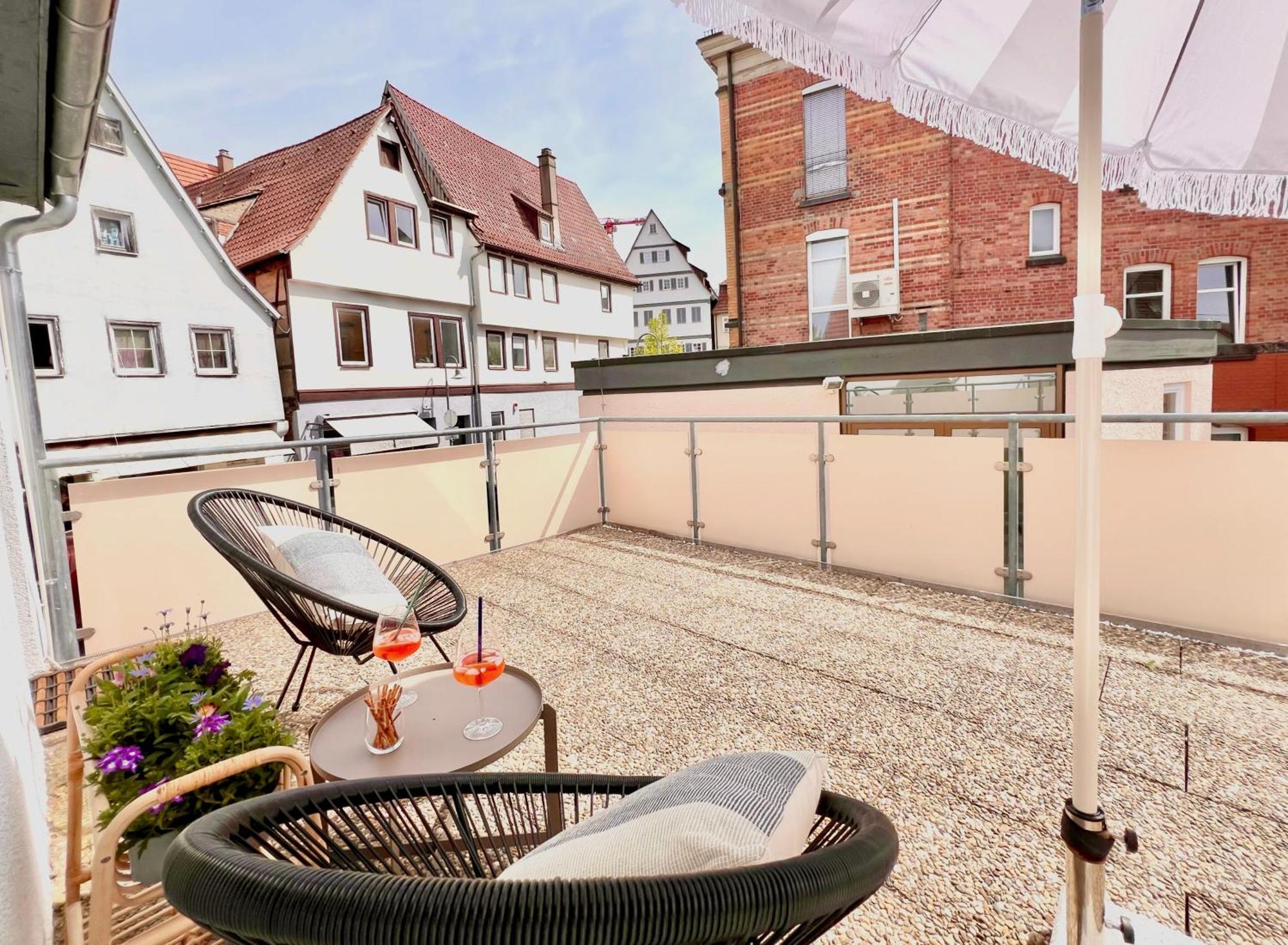 Apartment Im Herzen Der Altstadt - Leonberg Naehe Stuttgart Exteriör bild