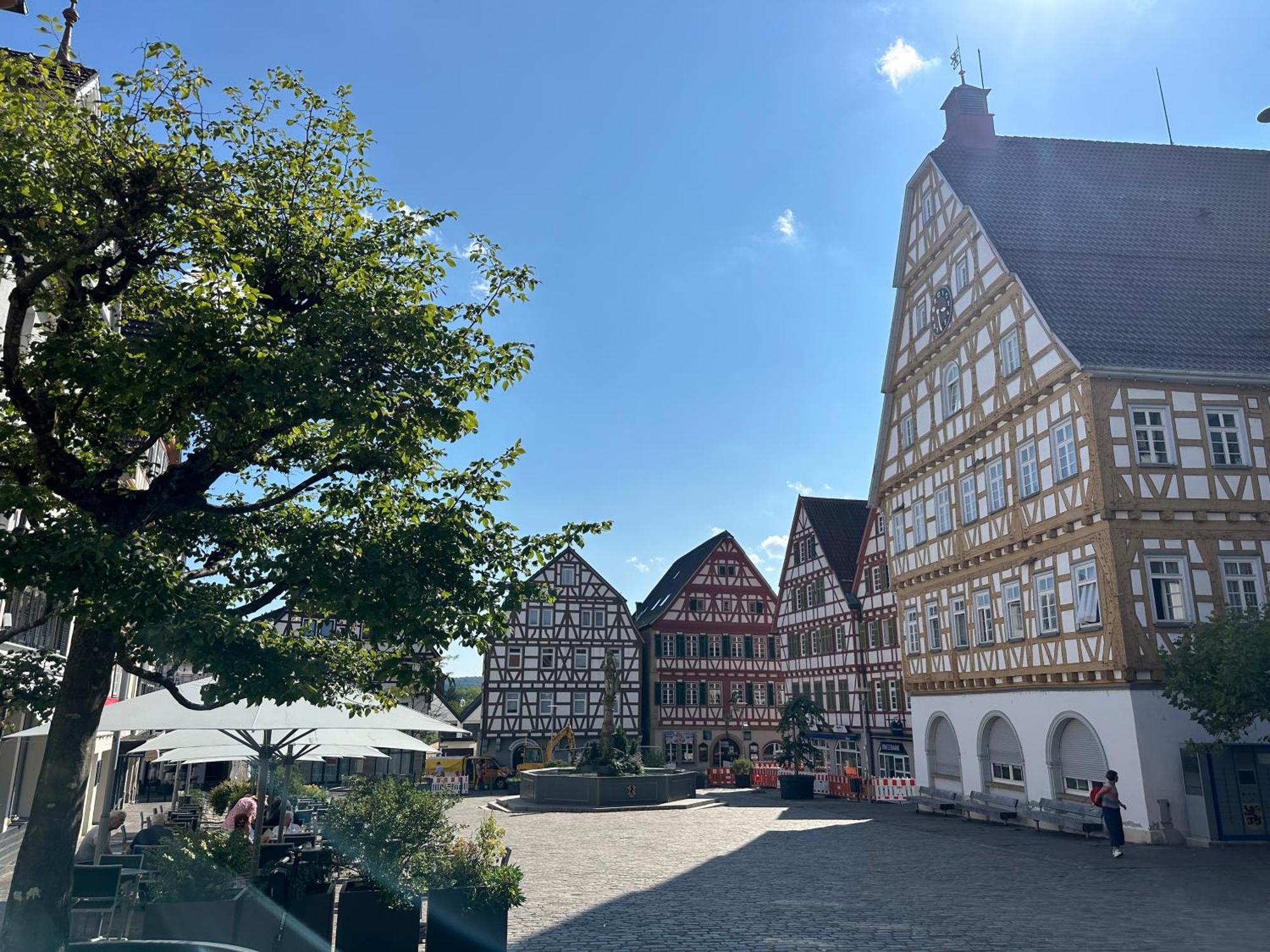 Apartment Im Herzen Der Altstadt - Leonberg Naehe Stuttgart Exteriör bild